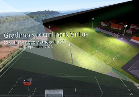 Prenova Športnega parka Virtus II. faz